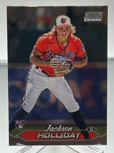 2024 Topps Stadium Club JACKSON HOLLIDAY RC CHROME A #211 - Picture 1 of 2
