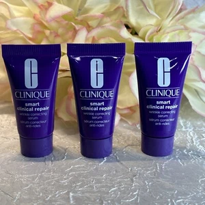 3 x Clinique Smart Clinical Repair siero correttore rughe .17 oz = 0,51 oz FreeSh - Foto 1 di 2