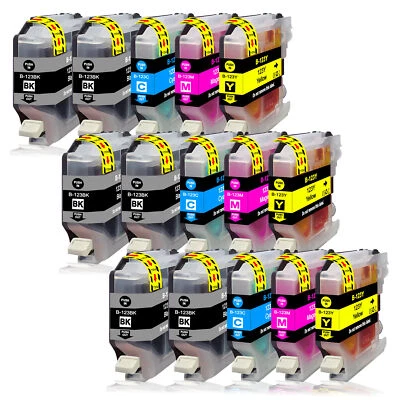 Patronenweltcom 15er Pack LC123XL Patronen kompatibel mit Brother DCP-J4110DW - Bild 1 von 4