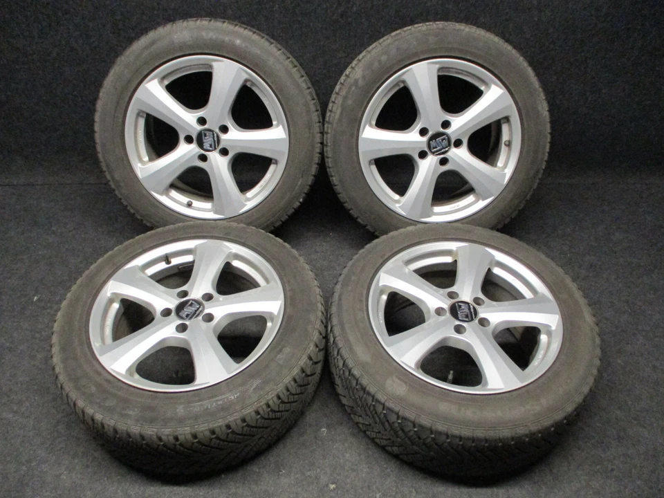 17" MSW OZ Alufelgen Allwetterreifen 225 55 Audi A6 4G A7 8x17 ET35 5x112  - Bild 1 von 4
