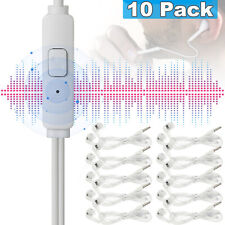 10pcs 3.5mm In-Ear Earphone Headphone Universal Stereo Headset For Cell Phone PC