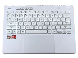 ASUS ROG ZEPHYRUS G14 GA402 KEYBOARD PALMREST TOUCHPAD ASSEMBLY 6053B2014201 - Picture 1 of 2