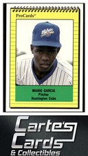 Mario Garcia 1991 ProCards #3327  Huntington Cubs