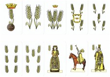 Mazzo di carte da gioco tipiche regionali LE CARTE MATERANE da collezione MATERA