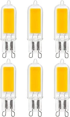 Sunlite LED G9 Light Bulb 4W (60W Equal) Bi Pin Base 5000K Super White - 6-Pack - Image 1 of 2