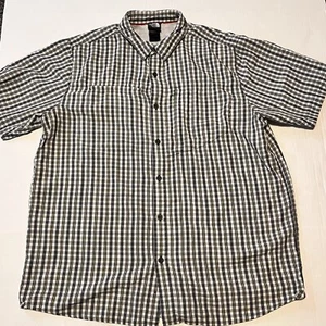 The North Face Hemd Herren Kurzarm kariert Wanderhemd XL Outdoor Camping - Bild 1 von 11