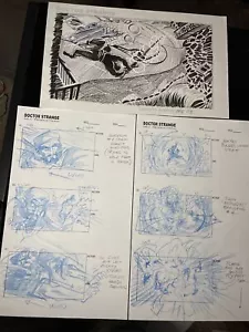 Cómics de arte de producción de celdas de animación de Marvel Doctor Strange Dr. STRANGE DS1 - Imagen 1 de 6