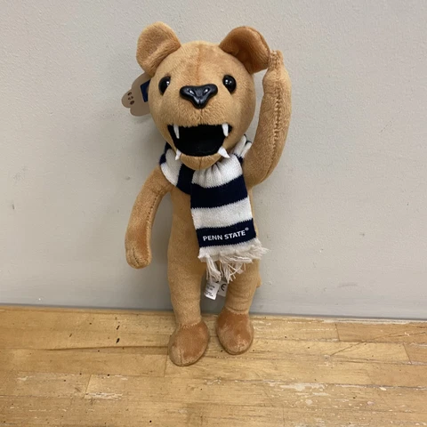 Penn State Nittany Lion Stuff Plush Mascot Factory NWT 11" Cover