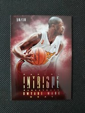 2013-14 DWYANE WADE PANINI INTRIGUE GOLD SP PARALLEL #10/10! CARD #60! HEAT!