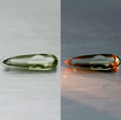 Редчайший драгоценный камень мира 1,78 карата! 100% натуральный драгоценный камень диаспор россыпью изменение цвета - Изображение 1 из 3