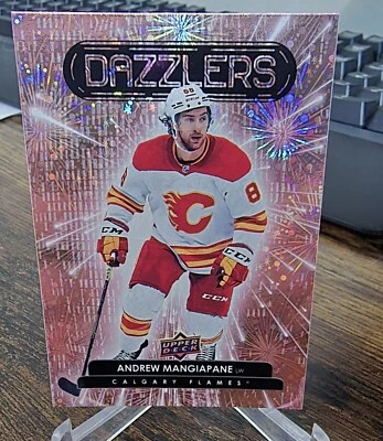 2022-23 Upper Deck Dazzlers Pink Andrew Mangiapane Calgary Flames #DZ-49 - Image 1 of 2