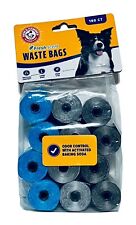 Arm and Hammer Dog Waste Refill Bags Fresh Scent Assorted Colors 180 Count Pack