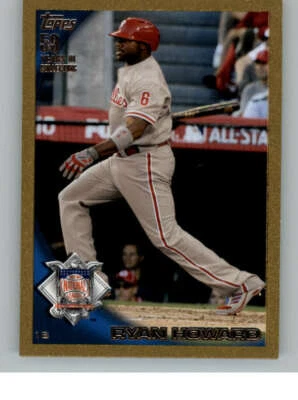 2010 Topps Update Gold #US265 Ryan Howard 2010 (ref 137695) - Image 1 of 2