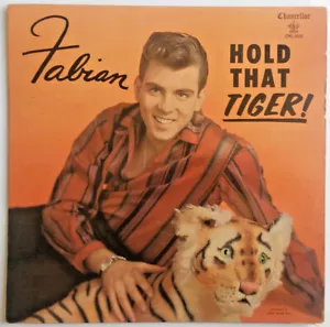 FABIAN - Hold That Tiger - Vinyl LP 1. Pressekanzler CHL-5003 PINK ETIKETT - Bild 1 von 4
