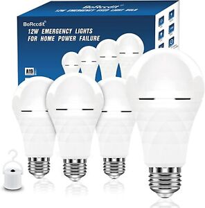 Rechargeable Led Bulb E27 LED Solar Lamp Outdoor Emergency Solar Powered Bulb US