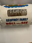 Vintage 70/80 Geoffrey Family Giraffe TOYSRUS Roll and See Inflatable Toy 14x10”