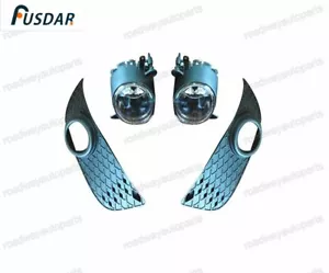 Faro antiniebla parachoques delantero transparente con cubierta para Mitsubishi Lancer CJ 2007.9-2012 - Imagen 1 de 4