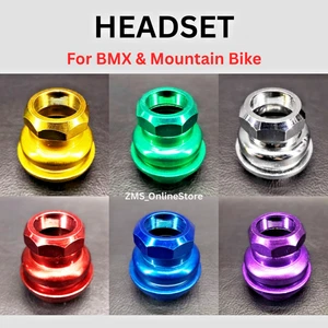Piezas de cabezal de auriculares BMX Nos para tubo de dirección de horquilla de 25,4 mm Old School - Imagen 1 de 17