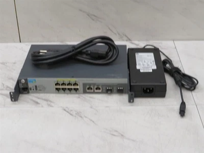 HP ProCurve 2530-8 PoE+ J9780A 8 Port 10/100 Managed Switch with AC Adapter - Image 1 of 4