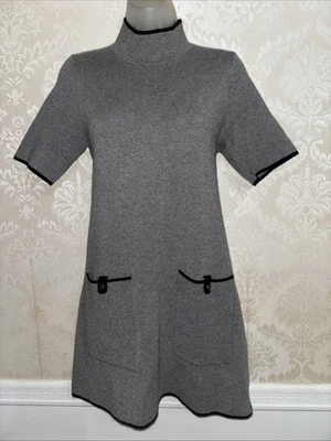 Vestido Anthropologie Maeve Cuello Simulado Manga Corta Pullover Tejido Talla MP Foto 1 de 4
