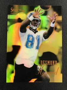 1995 Select Certified #27 Desmond Howard Jaguars MIRROR GOLD RARE! NO RESERVE! - Picture 1 of 2