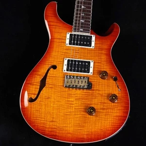 PRS SE Custom24 Semi-Hollow Piezo Vintage Sunburst with gig bag - Picture 1 of 10