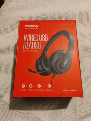 Auriculares USB Pow con cable Nip ¡ENVÍO GRATUITO VENTA! Foto 1 de 2