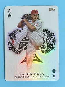 2023 Topps All Aces #AA-16 Aaron Nola Philadelphia Phillies - Afbeelding 1 van 2