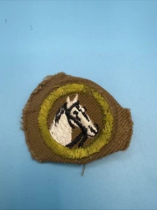 BSA Boy Scout Insignia de Mérito Industria Animal Tipo D 1942-1946 - Imagen 1 de 2