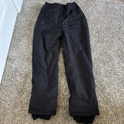 Pantalones de nieve Sport Essentials negros para mujer talla M cintura elástica estilo #5344 Foto 1 de 4