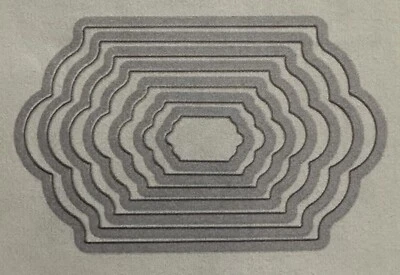 Stampin Up! Stanzschablone Etikett-Kollektion Sizzix Big Shot Framelits - Bild 1 von 3