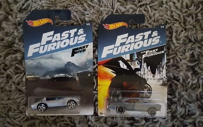 2 Hot Wheels 1970 Plymouth Roadrunner Fast & Furious corvette grand sport road - Image 1 of 4