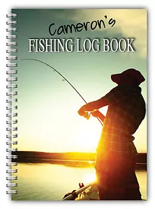 A5 ANGELLOGBUCH/TÄGLICHES ANGELTAGEBUCH/A5 PERSONALISIERTES FISCHERGESCHENK/05 - Bild 1 von 4