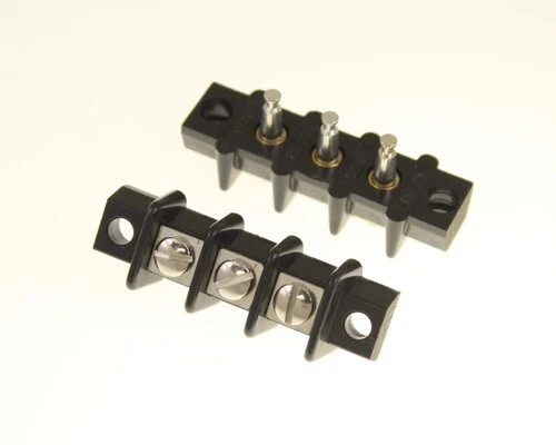4pcs 699-2104-3 Kulka 3-Position Single Row Terminal Barrier Board Strip Feed - Image 1 of 1