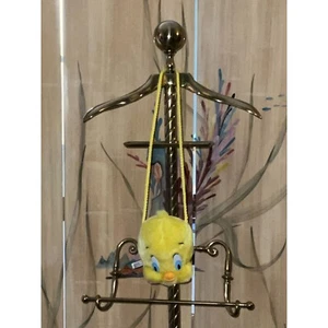 Vintage Tweety Vogel Plüsch Geldbörse 1996 Warner Bros gelb - Bild 1 von 7