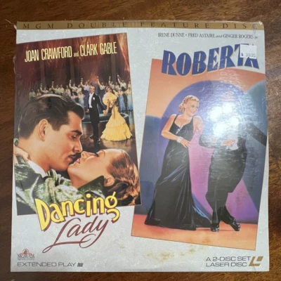SEALED DANCING LADY 1943/ROBERTA 1935 LASERDISC CLARK GABLE, FRED ASTAIRE - Image 1 of 2
