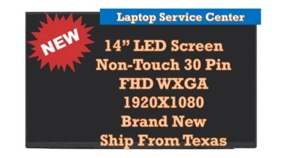 New HP P/N  M36313-001 14" FHD IPS LCD Screen, Non-Touch - Image 1 of 3