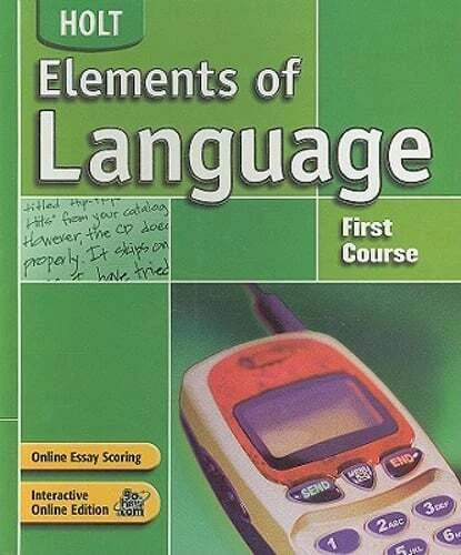 Elements of Language: Student Edition Grade 7 2004 by Holt Rinehart and Winston - Image 1 of 1