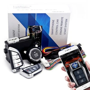 LOT Universal Car Alarm Auto Start Stop System Remote Starter Autostart Engine - Bild 1 von 34