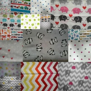 HIT! Large XXL Soft Printed Muslin Squares/Reusable 70x80 100% COTTON made in EU - Picture 1 of 55