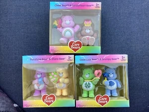 Neu im Karton Komplettsatz Care Bears beflockte Figuren, 2,5 Zoll SO NIEDLICH! - Bild 1 von 5