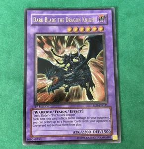 Yu-Gi-Oh! Dark Blade The Dragon Knight RDS-EN035 Ultimate Rare 1st Edition NM - Picture 1 of 3