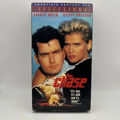 The Chase (VHS, 1994) Charlie Sheen - Image 1 of 3