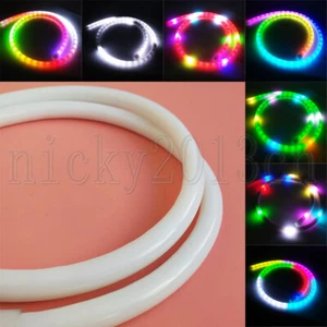 2M 5V SK6812 3535 RGBIC LED Neon Tube Pixel Strip Light 360 Round Addressable - Picture 1 of 12