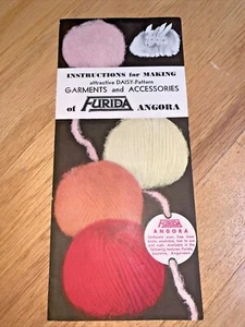 Brochure FURIDA ANGORA ANNI '30 ISTRUZIONI PER LA REALIZZAZIONE DI CAPI - Foto 1 di 7