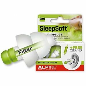 Alpine Sleepsoft Earplugs for Sleeping Snoring Cleaner - 2015