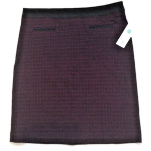 Stitch Fix Margaret M Bijoi Skirt XL Burgundy 80498-445 NWT - Picture 1 of 9
