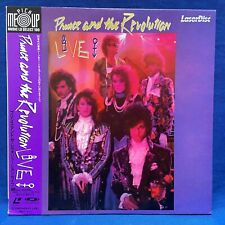 Prince and the Revolution Live Japan LD Laserdisc SM037-3472 Purple Rain Tour
