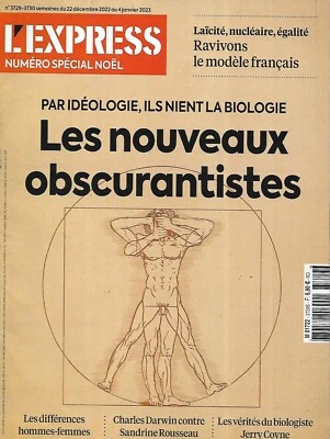 L'Express N° 3729-3730 22/12/2022 I Nuovo Obscurantistes/Modello Francese - Immagine 1 di 4
