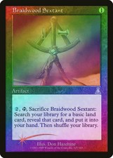 Braidwood Sextant FOIL Urza's Destiny HEAVILY PLD Uncommon CARD ABUGames
